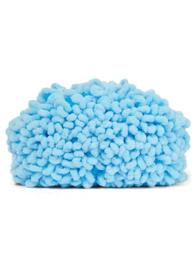 보테가베네타 셔닐 미니 파우치 백 블루