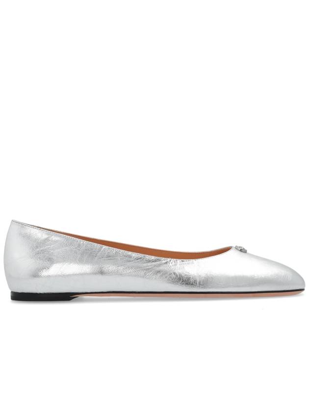 24FW 발리 여성 발레리나 Bally Leather Ballet Flats  Women's  Silver