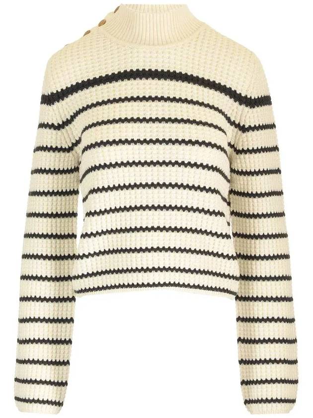 포르테 포르테 스트라이프 하이넥 점퍼 12943_F46A0010