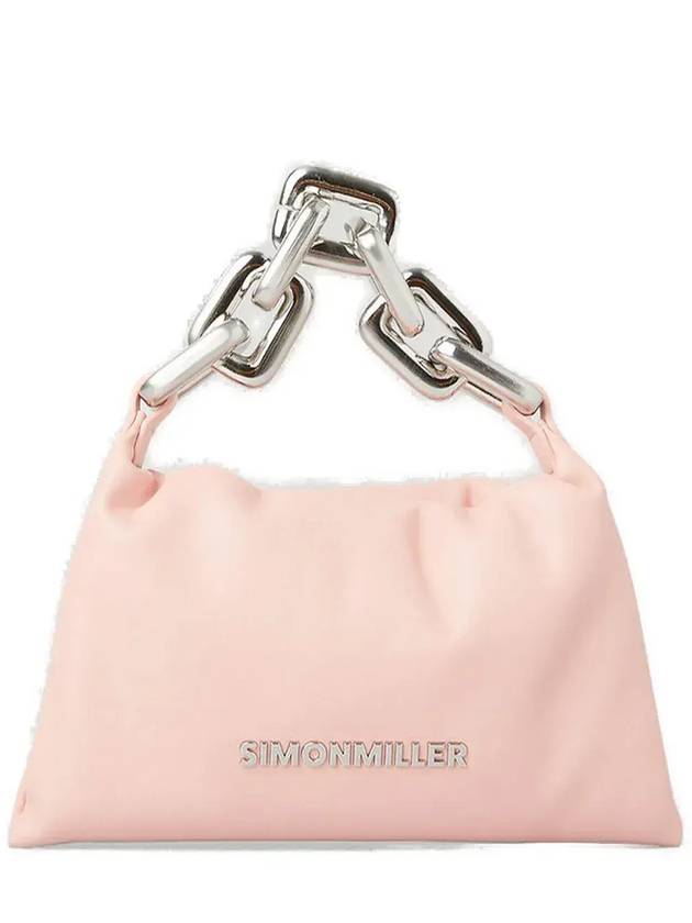 Simon Miller 로고 레터링 체인 링크 미니 퍼핀 핸드백 S8819052_41714