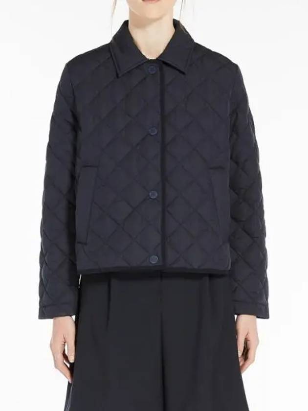 25SS 막스마라 VADIER 바디에르 퀼티드 패딩 재킷 016 블루