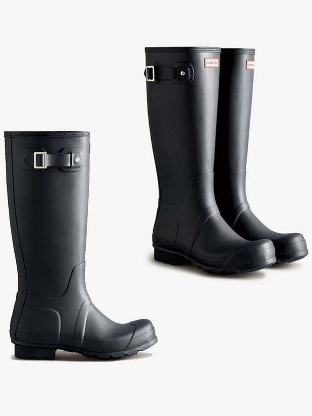 헌터 남성 오리지널 톨 레인 부츠 장화 네이비