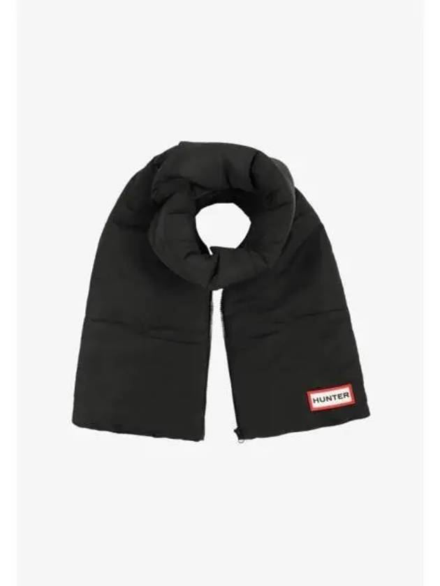 헌터 스카프 머플러 INTREPID ZIP UP 블랙