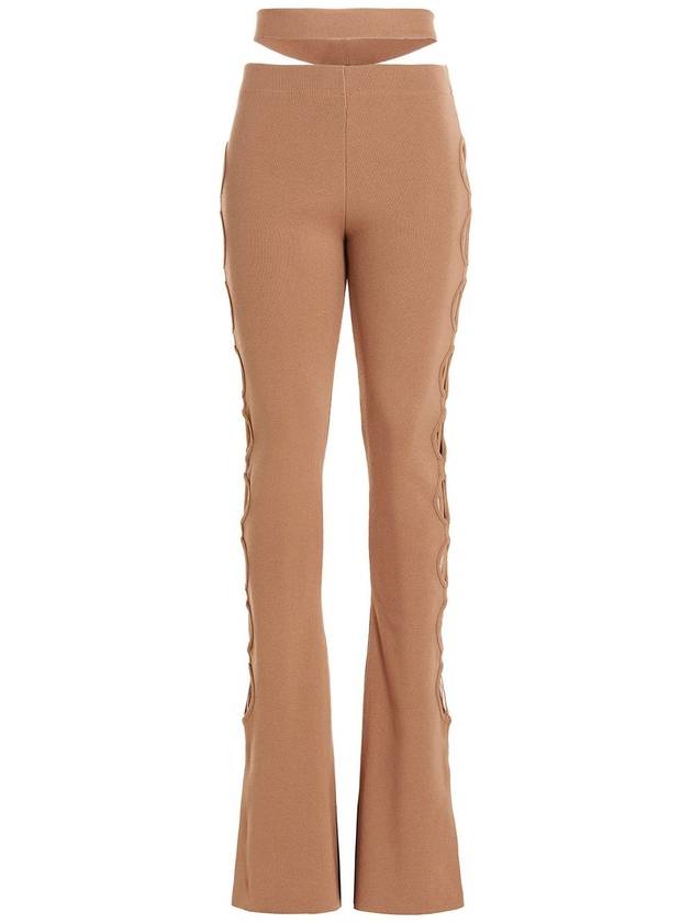 AndreADamo - Cut out laces pants