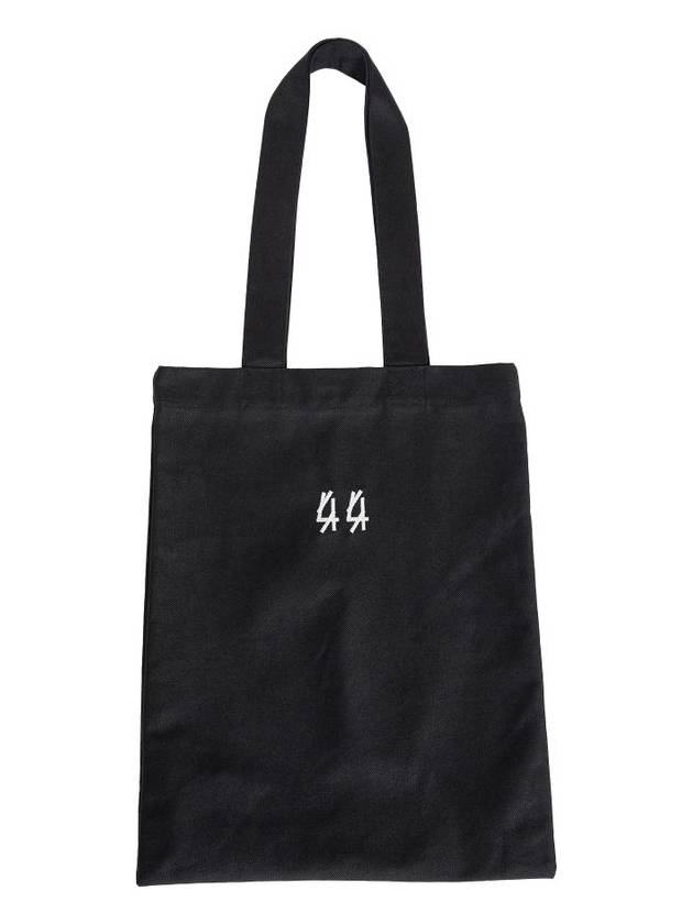 44 LABEL GROUP MAN BLACK TOTE BAGS