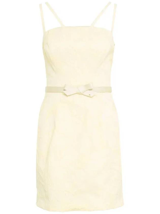 엘리자베타 프란치 플로럴 자카드 드레스 AB77952E2_DC7