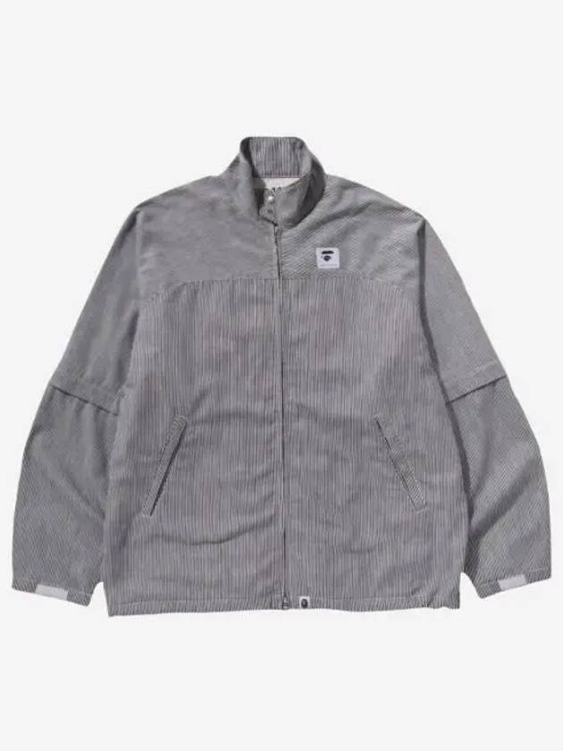 베이프 x 꼼데가르송 히코리 스프라이트 레인 자켓 네이비 24SS BAPE x Comme des Garcons Hickory Rain Jacket Navy 24SS