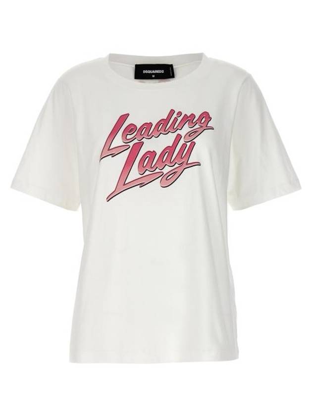 24SS 디스퀘어드2 반팔 티셔츠 S72GD0516S24668100 White