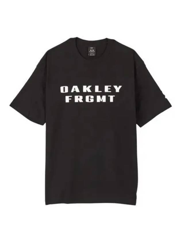 오클리 x 프라그먼트 그래픽 티셔츠 블랙 Oakley x Fragment Graphic T Shirt Black
