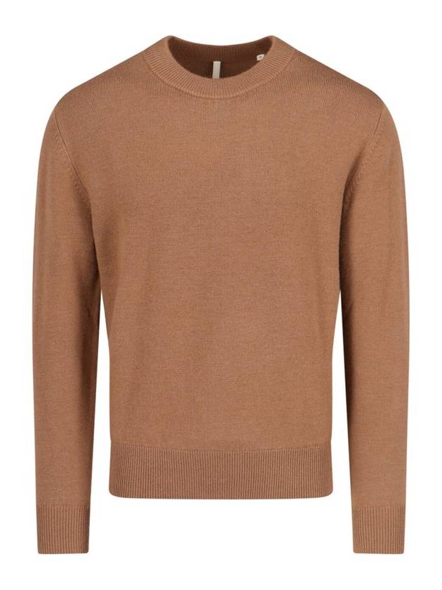 선플라워 롱슬리브 크루넥 점퍼