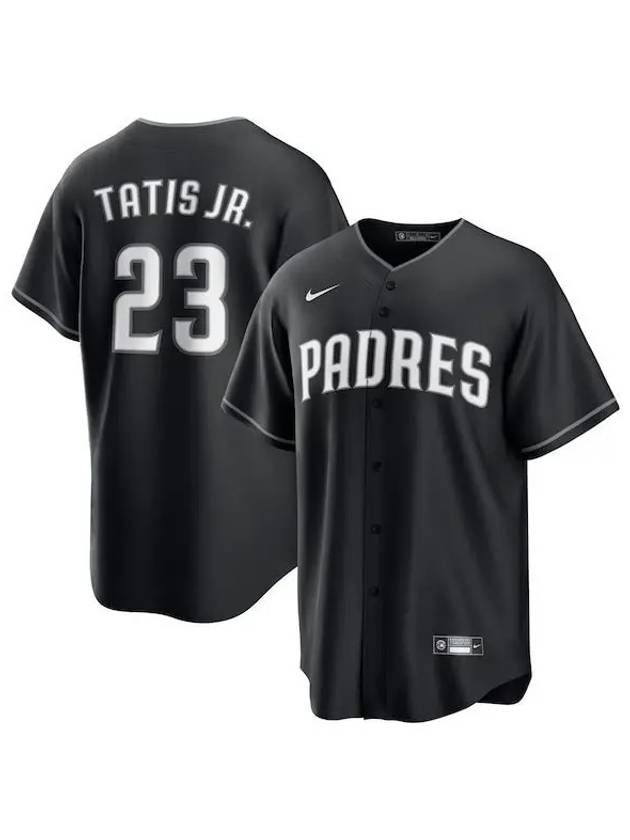 1100541 나이키 MLB 페르난도 타티스 주니어 샌디에이고 파드리스 플레이어 저지 블랙