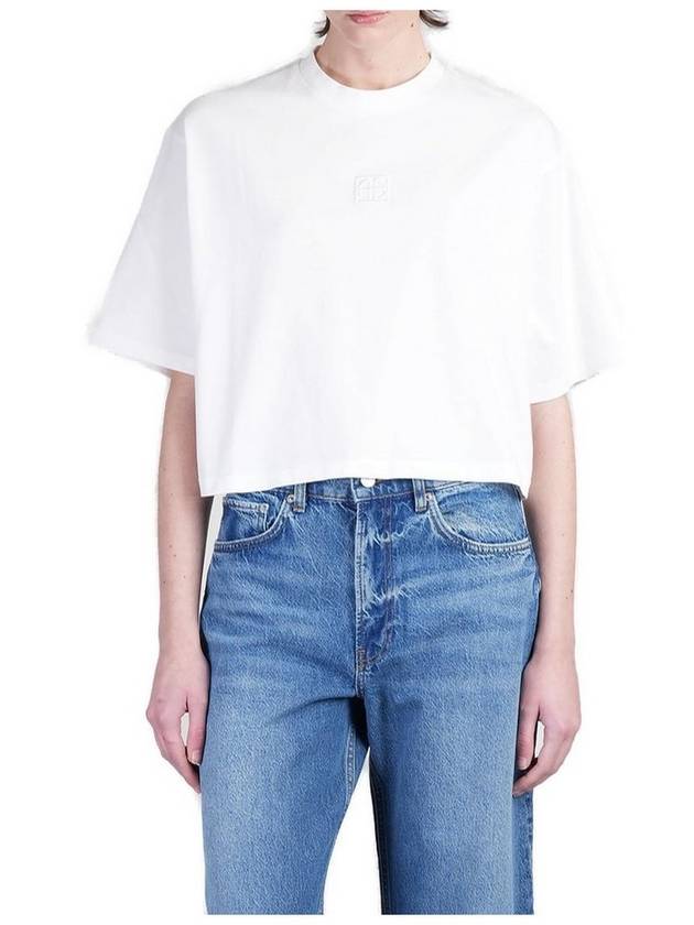 애니 빙 마이어스 크롭 티셔츠