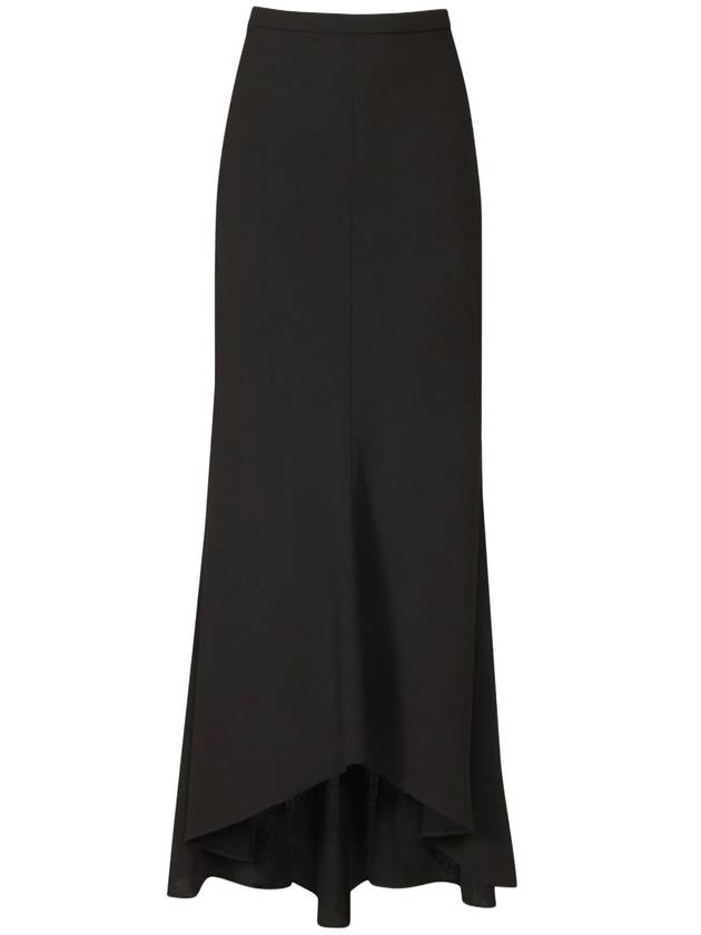 VINNA CREPE WOOL SKIRT
