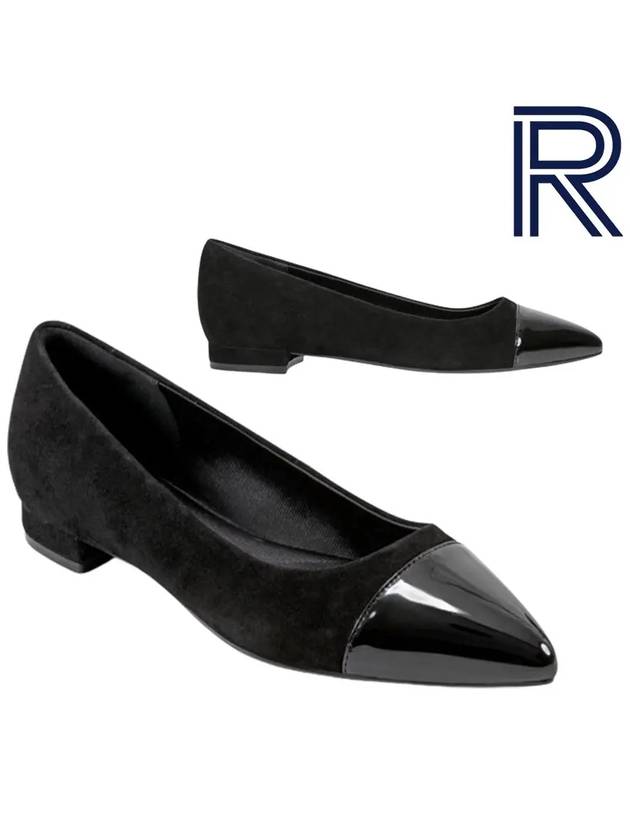 락포트 플랫 켄지 토탈모션 여성화 신발 블랙