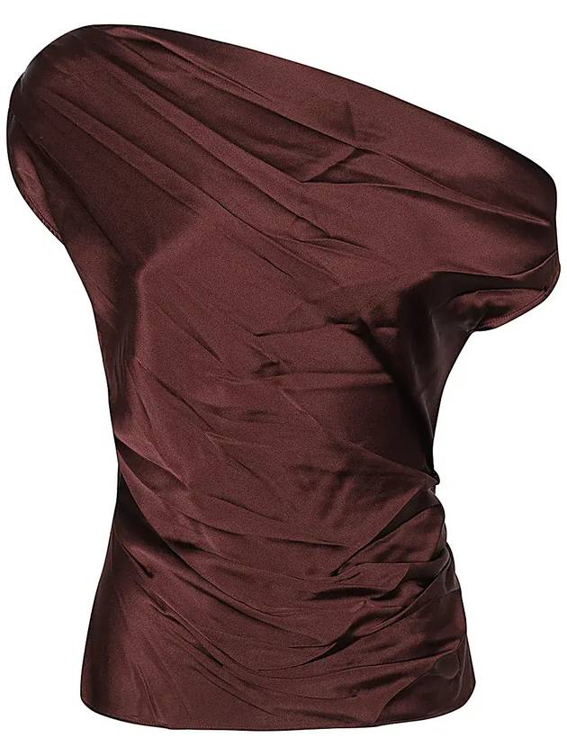 Staud Phare 비대칭 밑단 탑 R24F1167SN_MERL