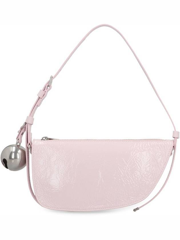 버버리 미니 쉘 벨 참 숄더 백 핑크