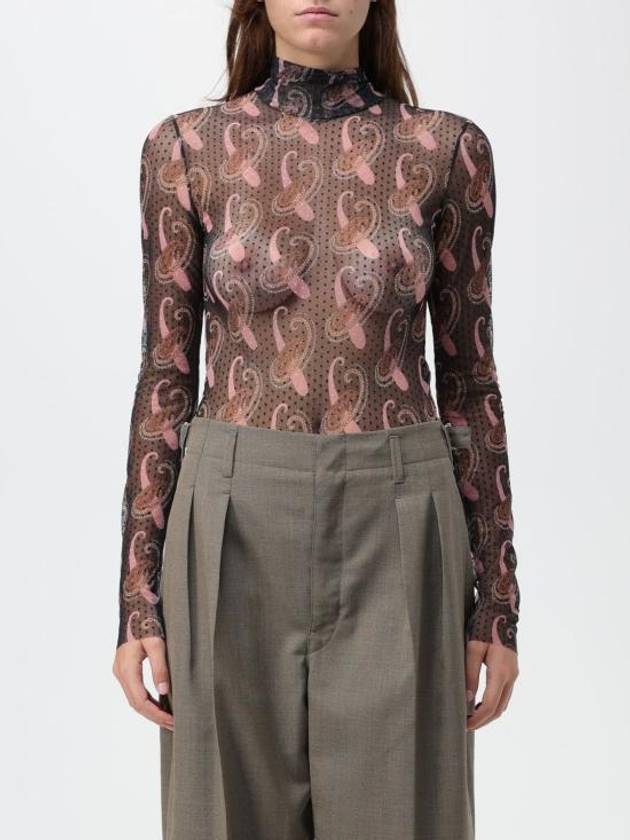 23FW 에트로 바디수트 티셔츠 118675254 1 Black