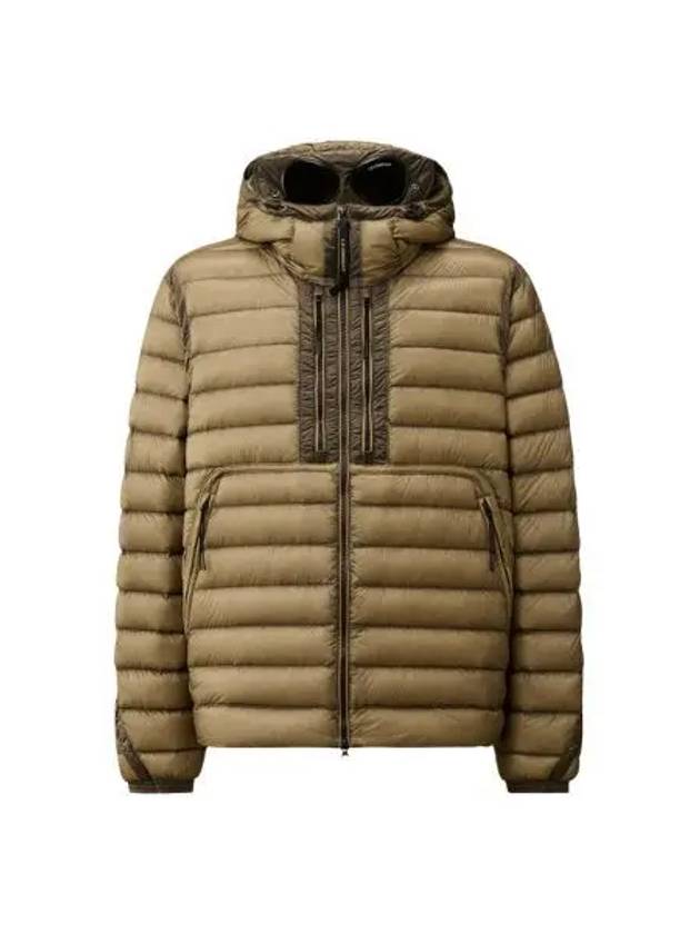 C.P. 컴퍼니 D.D. 쉘 고글 다운 자켓 빈티지 카키 베이지 24FW C.P. Company D.D. Shell Goggle Down Jacket Vintage Khaki Beige 24FW