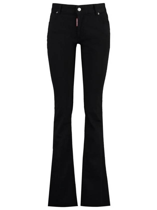 23FW 디스퀘어드2 데님 스트레이트 팬츠 S75LB0841S30806 900 BLACK