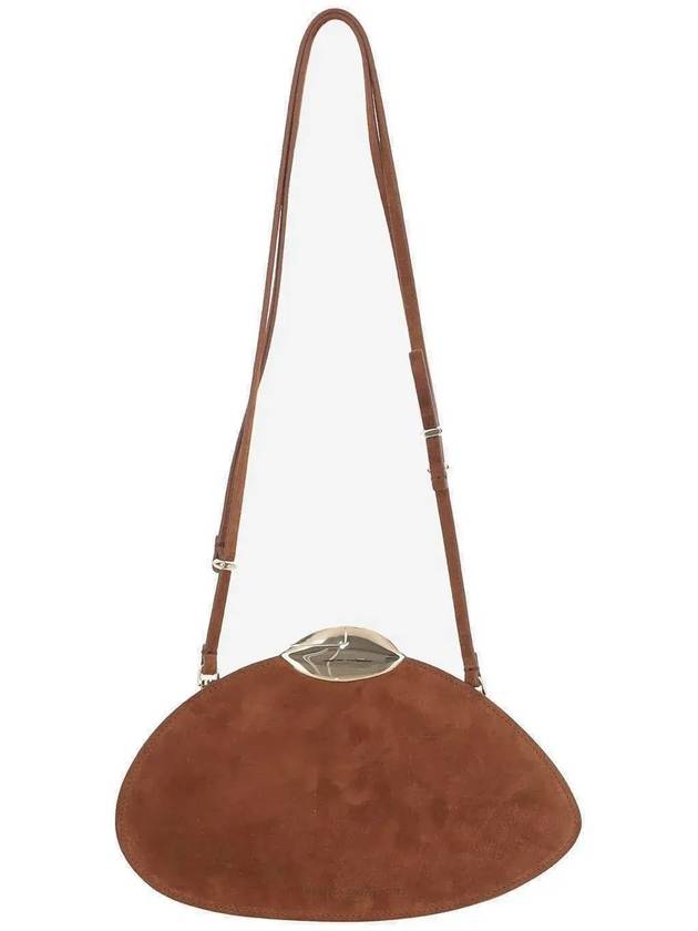 베네데타 브루치체스 로고 디보싱 크로스바디 백 BELLEDEJOUR_ARGENTO