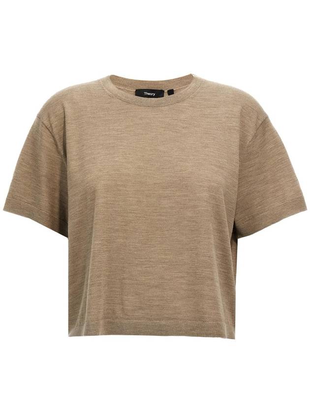 THEORY Short Sleeve Sweater O071171920U