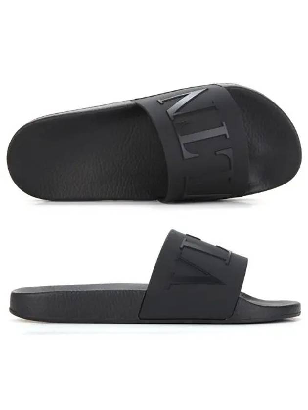 발렌티노 남성 슬리퍼 블랙