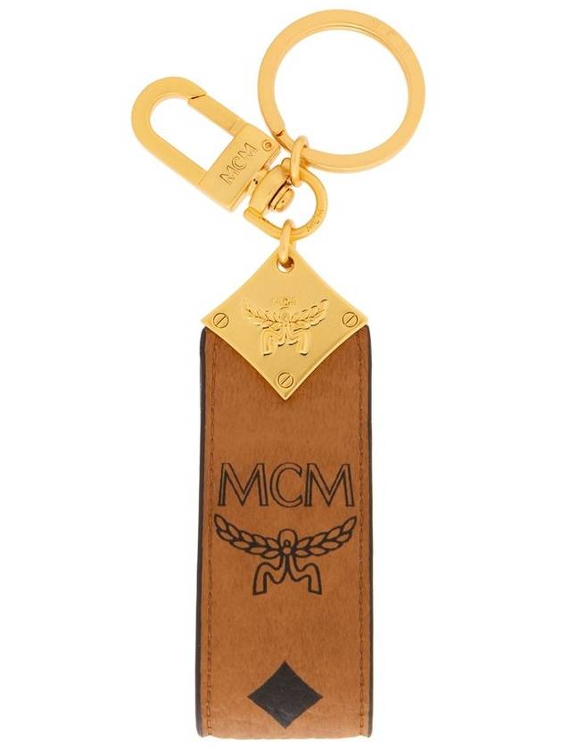MCM 로고 프린트 키링