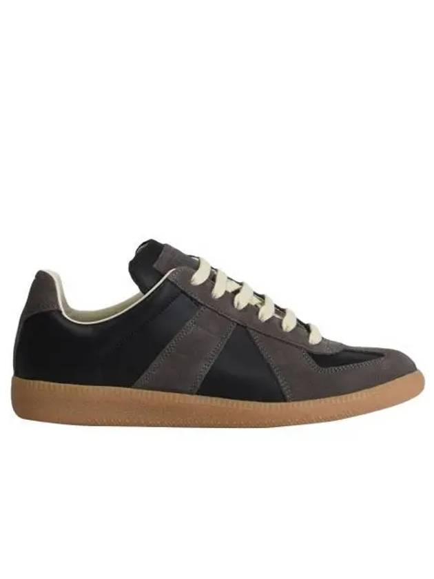 W 메종 마르지엘라 카프스킨 레플리카 스니커즈 블랙 W Maison Margiela Calfskin Replica Sneakers Black