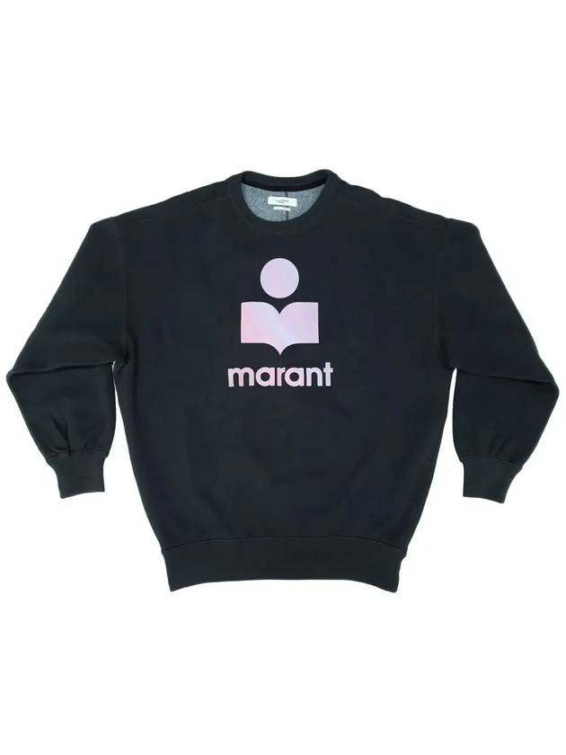 ISABEL MARANT 이자벨 마랑 여성 민디 기모 맨투맨 블랙 SW030422A043E02FK