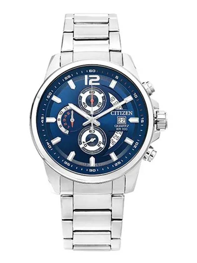 시티즌 CITIZEN AN3690 56L 크로노그래프 남성 메탈시계