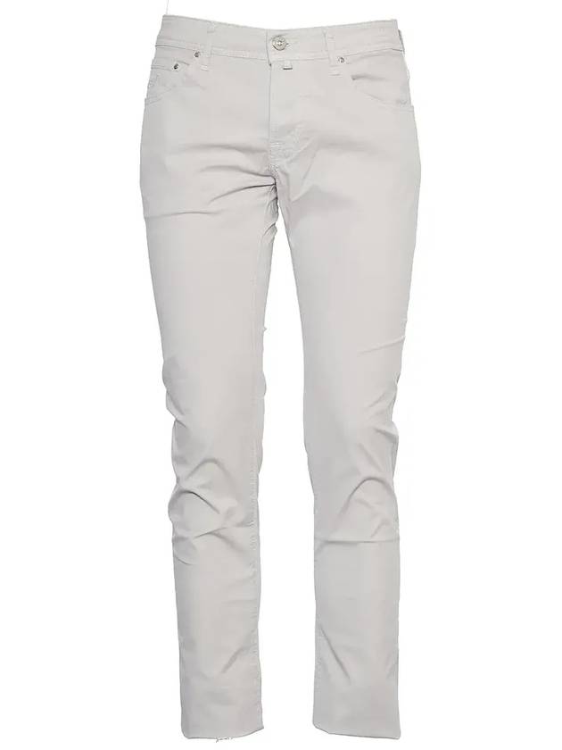 Jacob Cohen Nick 로고 패치 스트레이트 레그 팬츠 JUMQE006054S2544TRS_A79