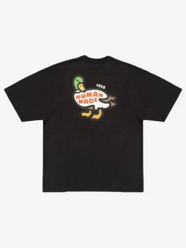 휴먼 메이드 포켓 티셔츠 블랙 그린 1928 스토어 Human Made Pocket T Shirt Black Green 1928 Store Exclusive