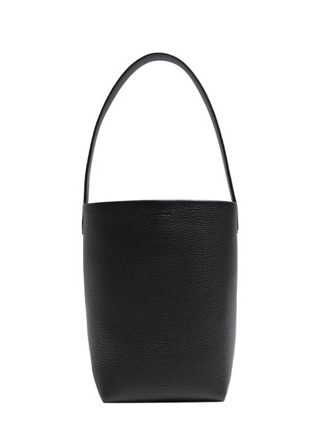 25SS 더로우 NS 스몰 레더 파크 토트백 13X12X22 W1314 L129 BLACK