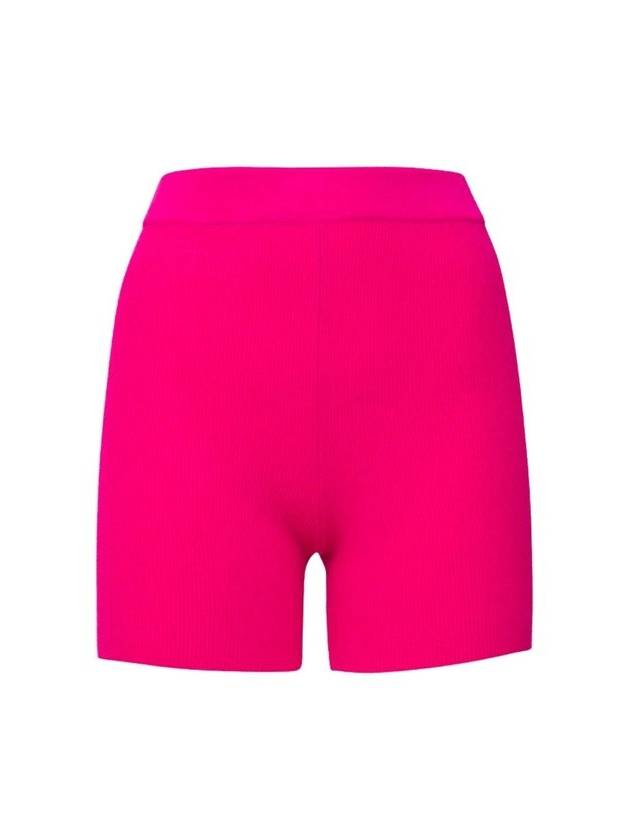 Jacquemus 하이웨이스트 니트 사이클링 쇼츠