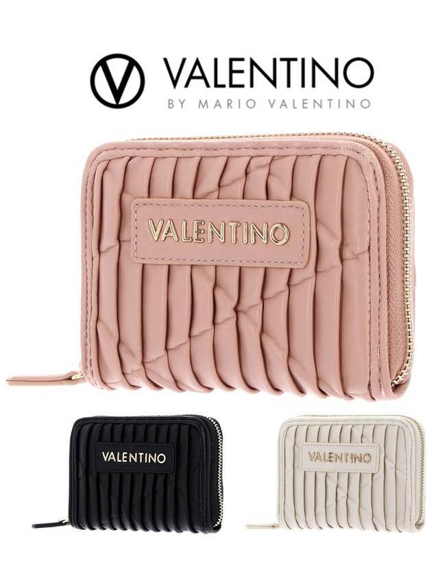 발렌티노 여성 컴팩트 지갑 Clapham Re 지퍼 어라운드 VPS7LP137