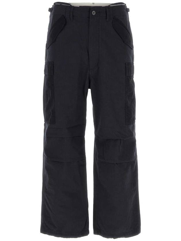 24FW Nanamica 네이비 블루 코튼 blend cargo pant SUCS303E N