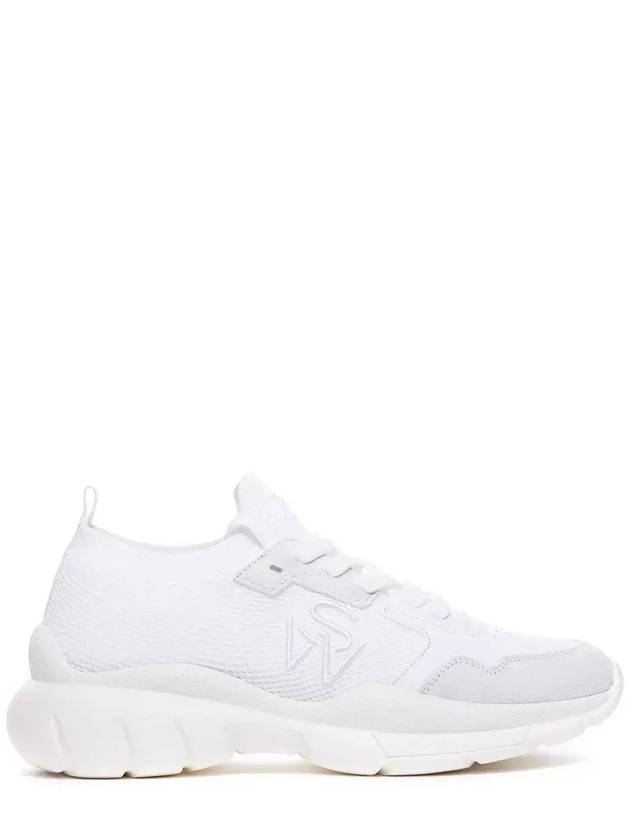 Stuart Weitzman 로고 자수 메시 스니커즈 SH3015050SNEAKER_KNAWHT