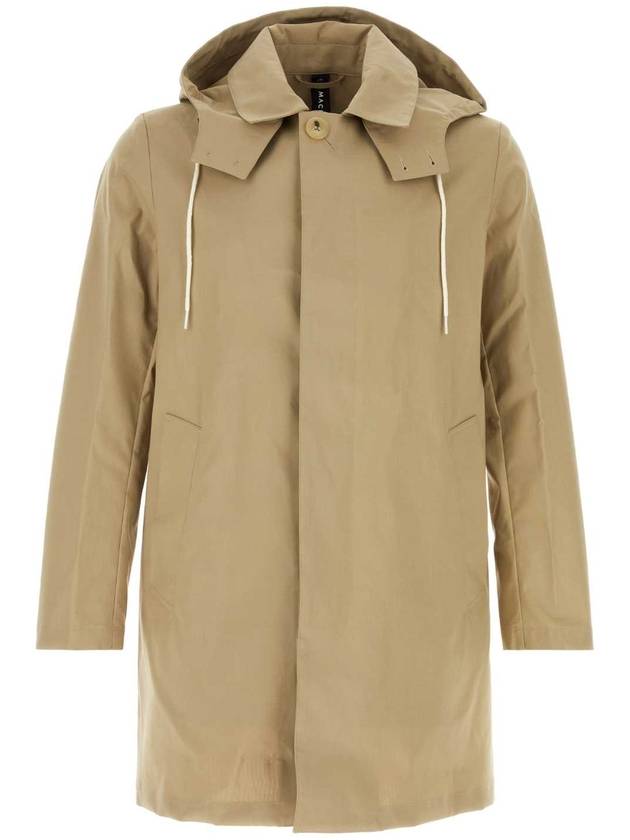 24FW MACKINTOSH 베이지 코튼 Cambridge 레인 코트 MO6764 FAWN