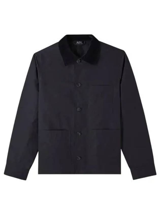 아페쎄 가브리엘 자켓 다크 네이비 블루 A.P.C. Gabriel Jacket Dark Navy Blue
