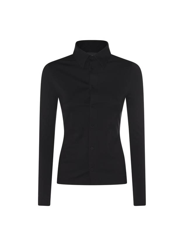 발렌시아가 블랙 셔츠 790943TQK221000 B0561103067