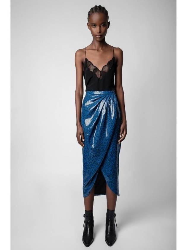 쟈딕앤볼테르 Jamelia 시퀸 스팽글 스커트 치마