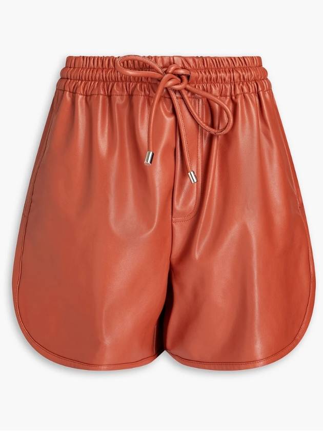 NB07 A.L.C. 여성 숏팬츠 Coated faux leather shorts 1647597301968308