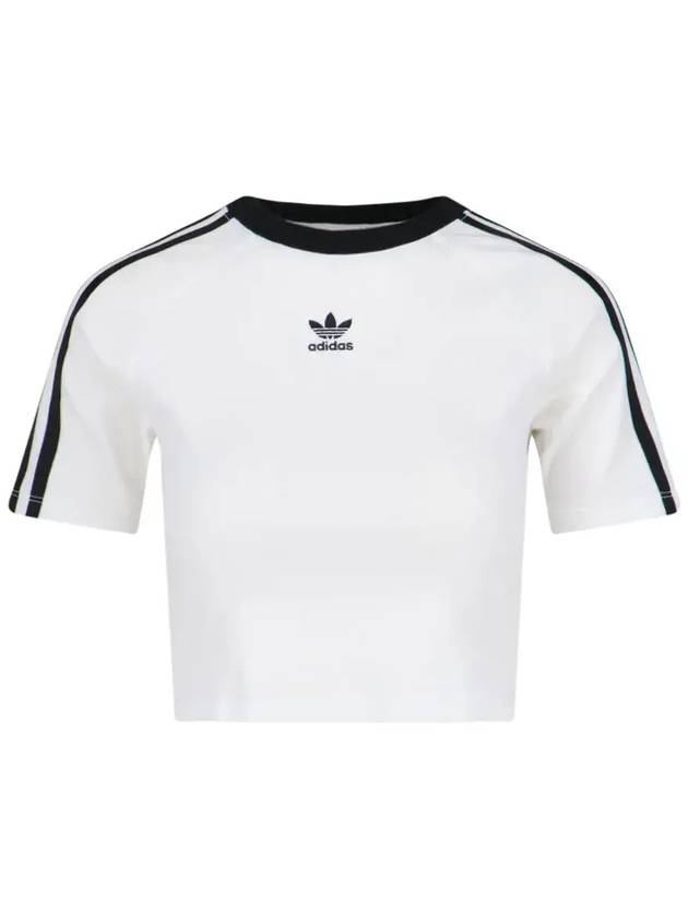 Adidas Originals 3 스트라이프 베이비 티셔츠 IP0662_WHITE