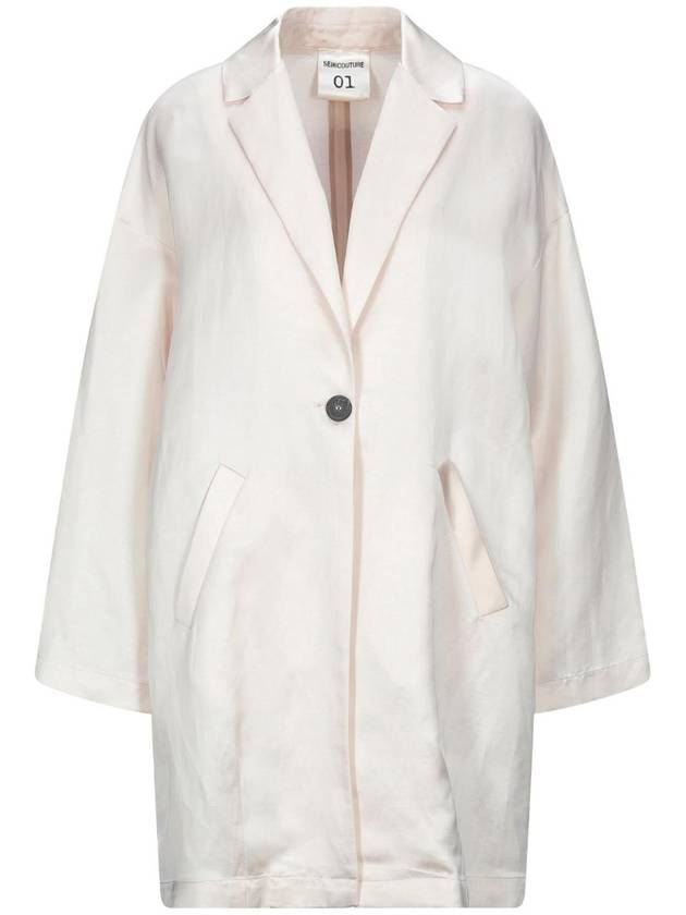 세미쿠튀르 롱 자켓   트렌치 코트 세련