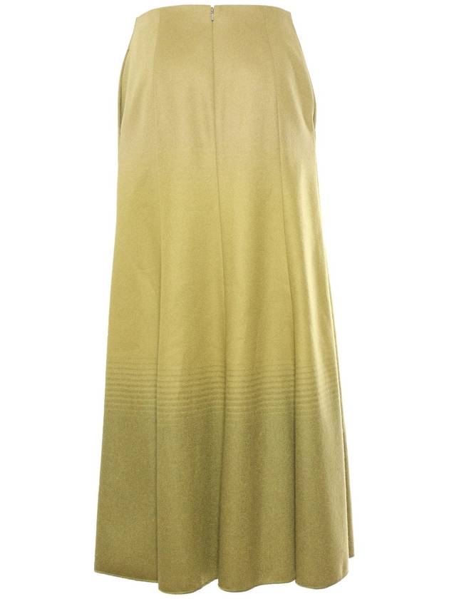 알베르타 페레티 셰이드 플란넬 롱 스커트 Alberta Ferretti Shaded Flannel Long Skirt