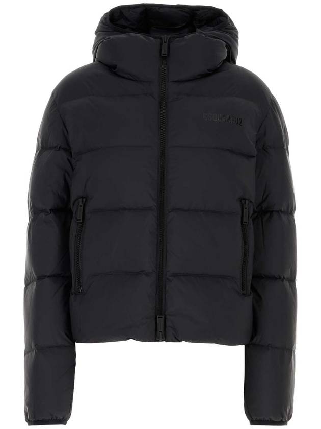 24FW DSQUARED 블랙 nylon 다운 자켓 S75AM1079D35093 900