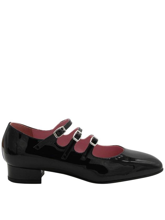 Carel Paris Black Leather Pumps