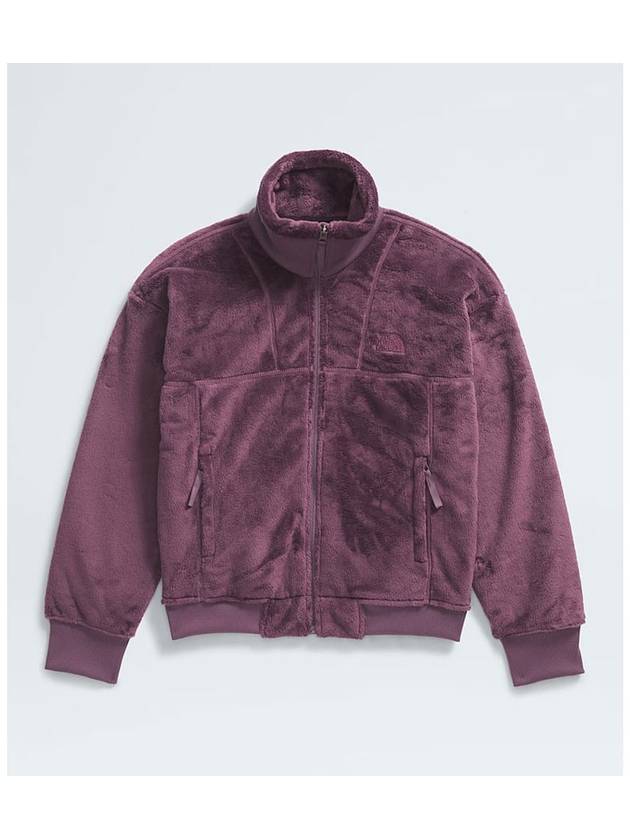 노스페이스 여성 오시토 럭스 자켓 집업 후리스 재킷 Midnight Mauve