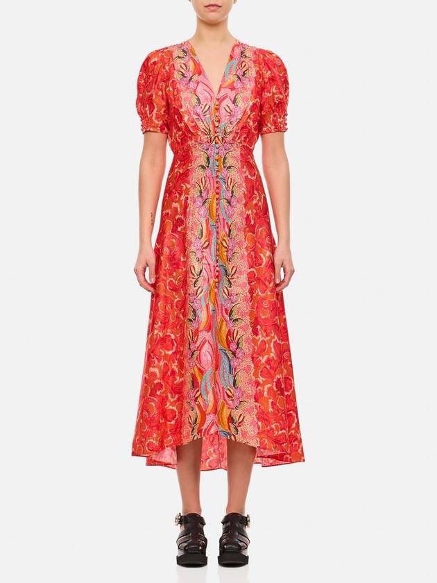 Saloni Lea Long Dress