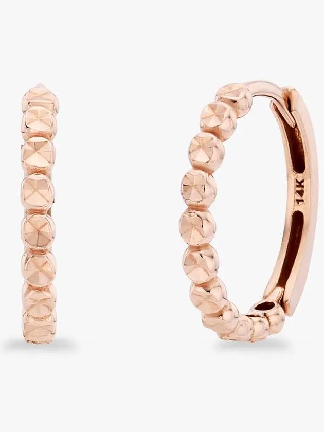 주문후제작 14K 베이직 컷팅 귀걸이 M사이즈